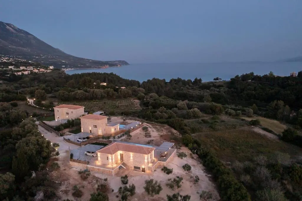 Brand New: Kefalonia Stone Villas - Villa Trapezaki Retreat