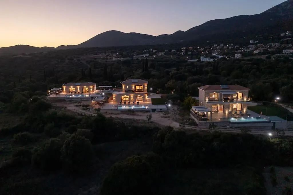 Brand New: Kefalonia Stone Villas - Villa Trapezaki Retreat Greece